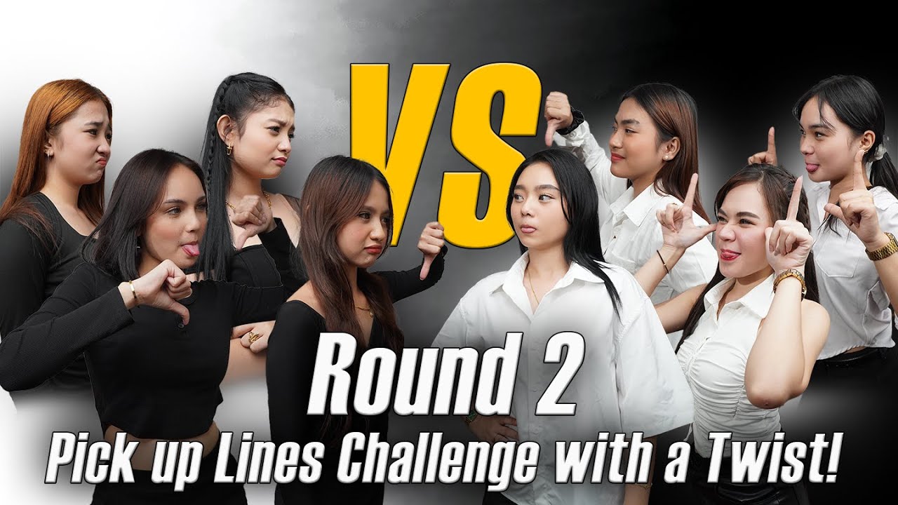 VLOG 251 Challenge no.2 Round 2:Pick up Lines Challenge with a Twist! Makabawi pa kaya si Angel ?