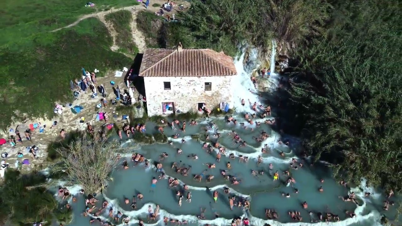 Dji MAVIC MINI 2 Terme di Saturnia TOSCANA #dji #djimini2 #italy #drone #travel #mini2 #saturnia