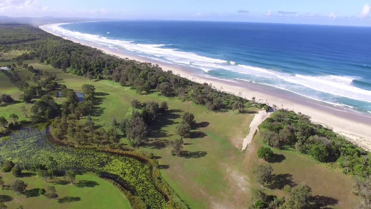 North Byron Bay (Phantom 3 Drone First Flights)