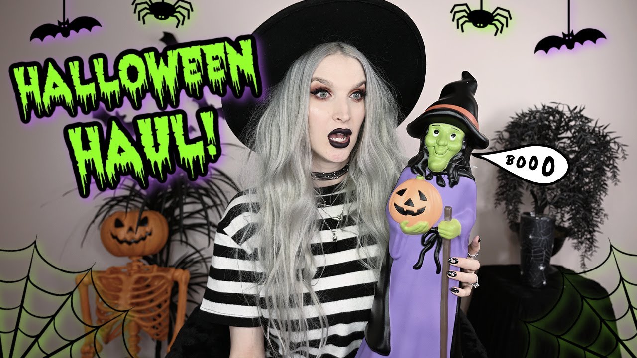 HALLOWEEN DECOR HAUL!!! HomeGoods, Michael's, Cracker Barrel...