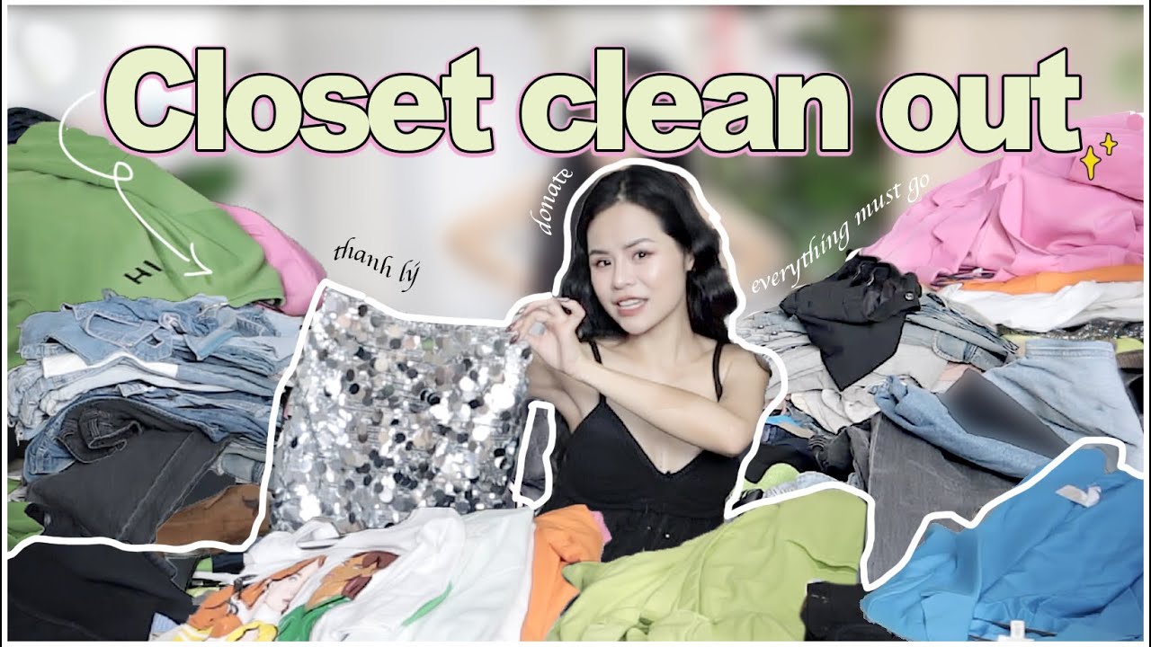 Dọn Sạch Tủ Đồ ♡ Clean Out My Closet ♡ Tuta.Nguyen