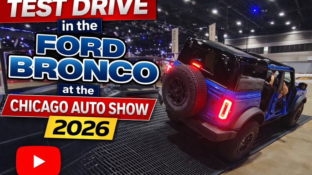 Тестовый полигон BRONCO на Чикагском автосалоне 2026 года