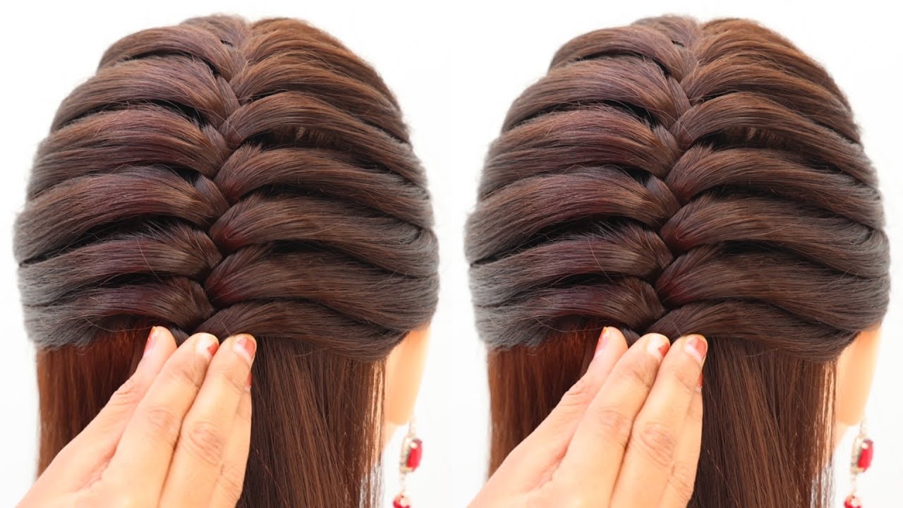 Simple & Latest Hairstyle Tutorials_ Wedding Hairstyle For Girls_ Hair Style Girl