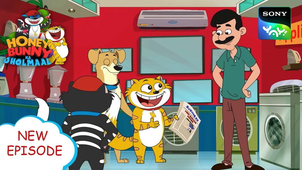 आइसक्रीम की दुकान I Hunny Bunny Jholmaal Cartoons for kids Hindi|बच्चो की कहानियां |Sony YAY!