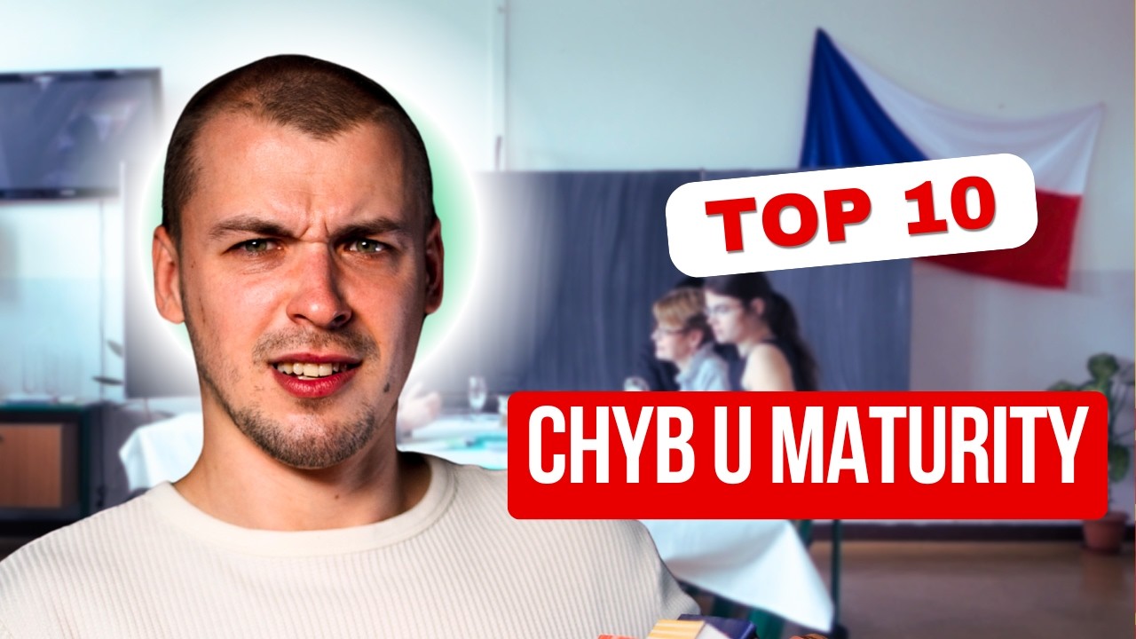 NEJVĚTŠÍ CHYBY U MATURITY - nesmíš to dělat jinak to nedáš!