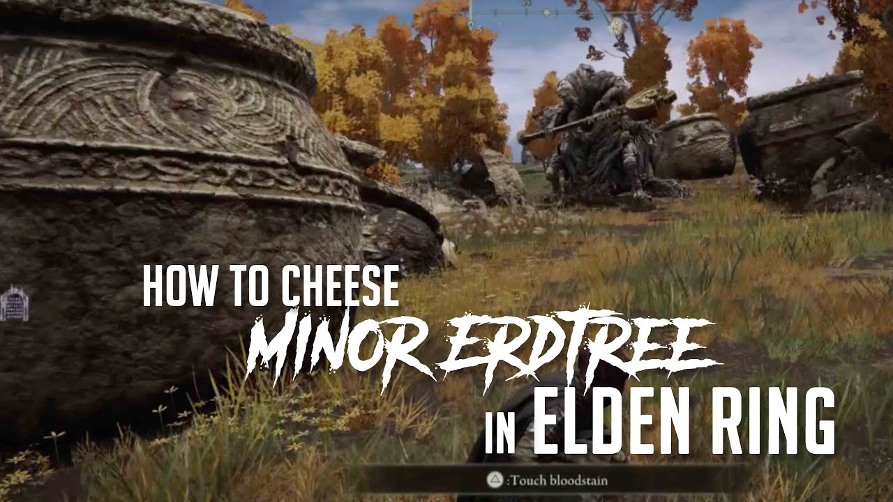 How to Cheese West Minor Erdtree in Elden Ring (Easy Kill)