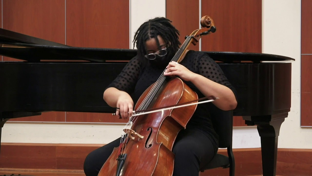 Saint-Sa&euml;ns: Cello Concerto No. 1, Movement I &ndash; performed by Kailie Holliday & Beilin Han