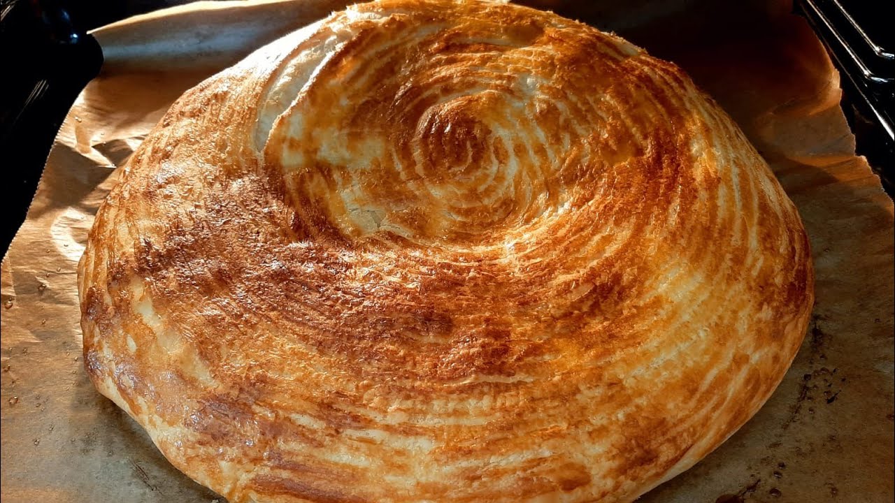 Pogace e shkrifte me galpe qe ndahet flete baj flete!!Kat kat katmer tarifi!!
