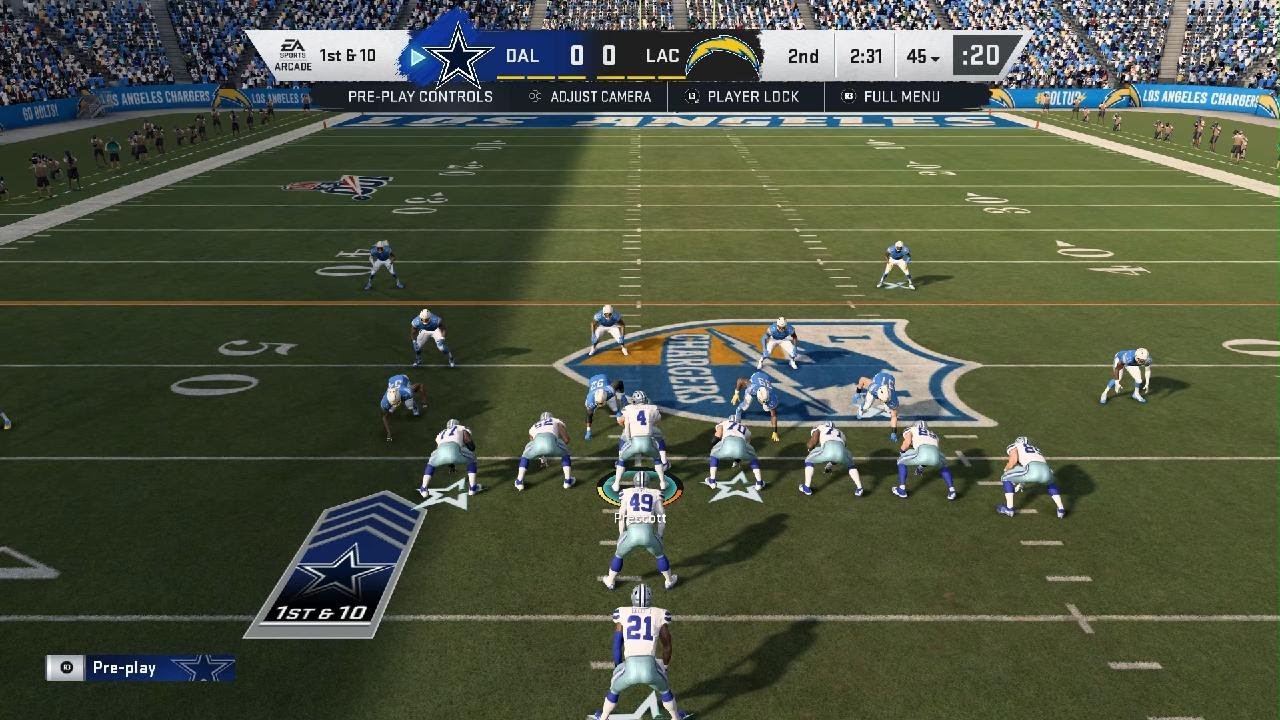 CRAZIEST GAME EVER! Cowboys vs Chargers Madden 20 Gameplay 🔥🏈