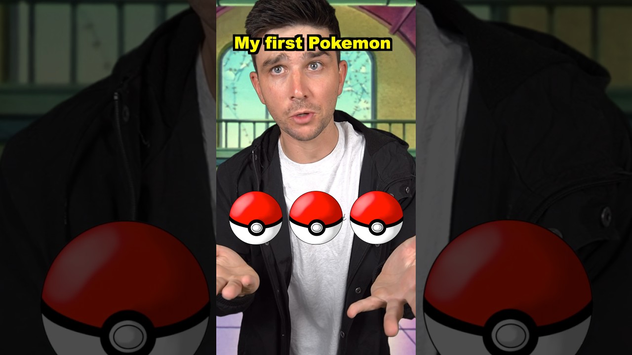 Travis chooses his FIRST Pok&eacute;mon 🤣 #pokemon #pokemoncards