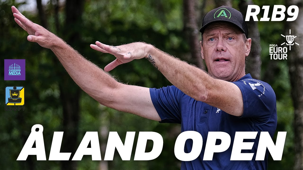 2023 Åland Open | R1, B9 FEATURE | Barsby, Stokely, Carlsson, Luukkonen | SDGPT