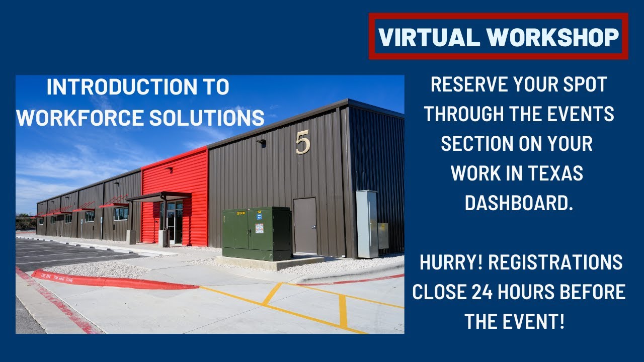 WSRCA Career Workshop: Introduction to Workforce Solutions