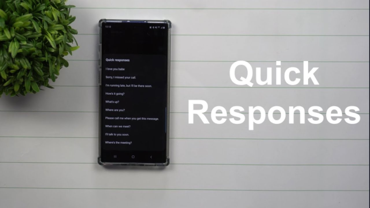 Быстрые ответы Samsung