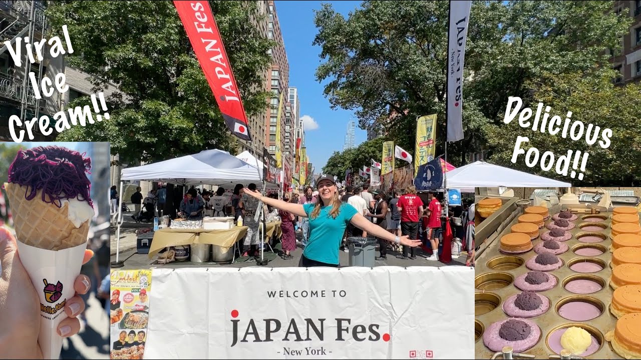 NYC VLOG: Eating My Way Around The 2024 JAPAN Fes!