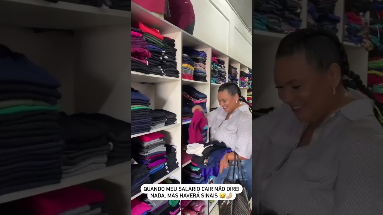 Quem disse que resistir &agrave;s tenta&ccedil;&otilde;es da moda &eacute; f&aacute;cil? Quero comprar looks fitness de qualidade! 🤣🤣🤣