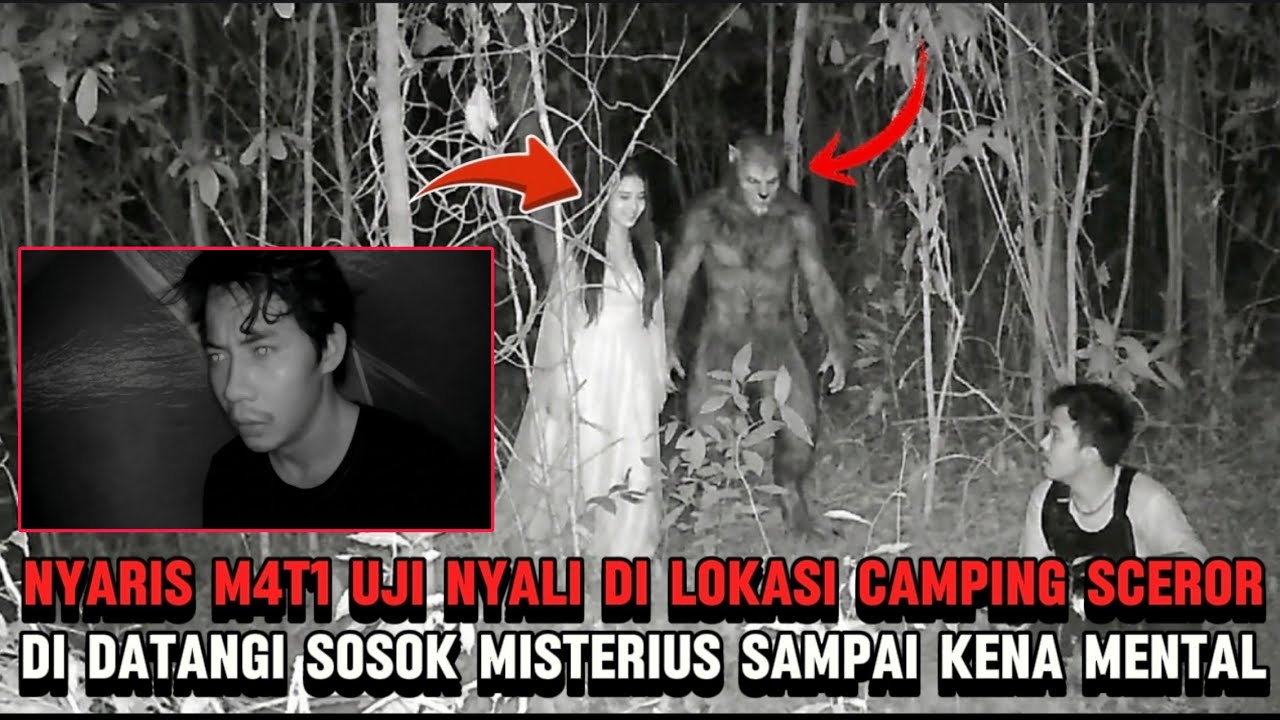 HOROR‼️SAYA HAMPIR M4T1 UJI NYALI DI LOKASI CAMPING SCEROR, HUTAN TERLARANG KALIMANTAN #cctv#horror 