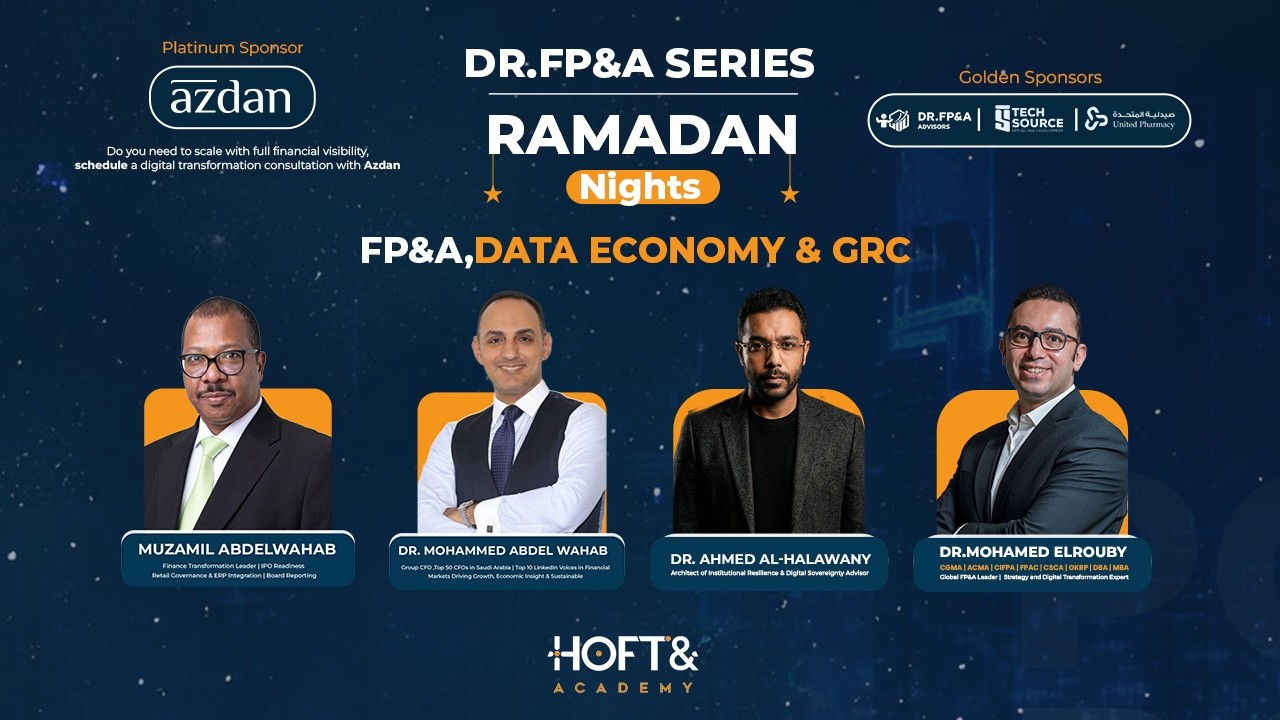 FP&A, Data Economy & GRC Explained | Financial Planning & Analysis Webinar | Ramadan Nights – Night5