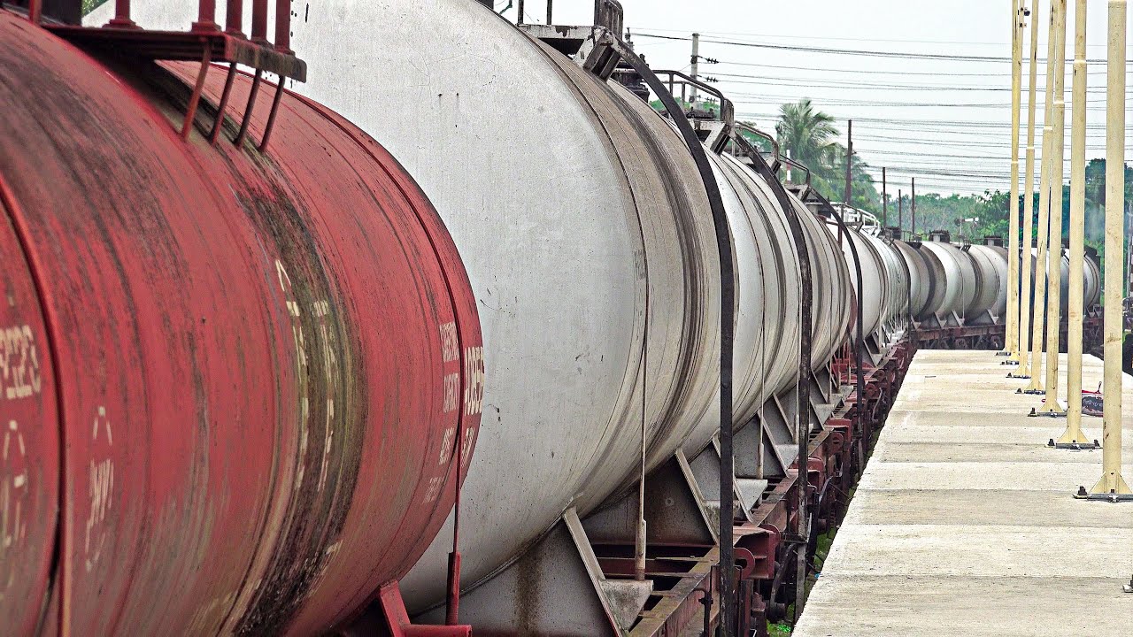 One of the longest Freight Train  of Bangladesh Railway - 4k Videos