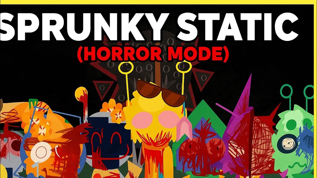 SPRUNKI STATIC ( Horror Mode )