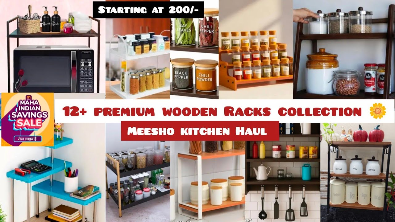 Premium Meesho kitchen Haul 🌼|| Simply your kitchen with these products upto 80% off #meesho #home 