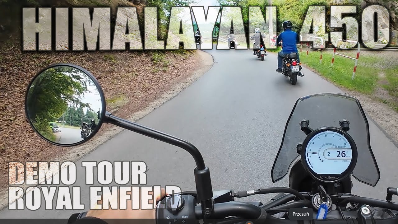 Pierwsze wrażenia z jazdy na Himalayan 450. Demo Tour z Royal Enfield Polska w Krośnie.