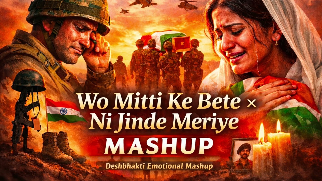 Wo Mitti Ke Bete × Ni Jinde Meriye | Deshbhakti Emotional Mashup | Tribute to Martyrs 🇮🇳
