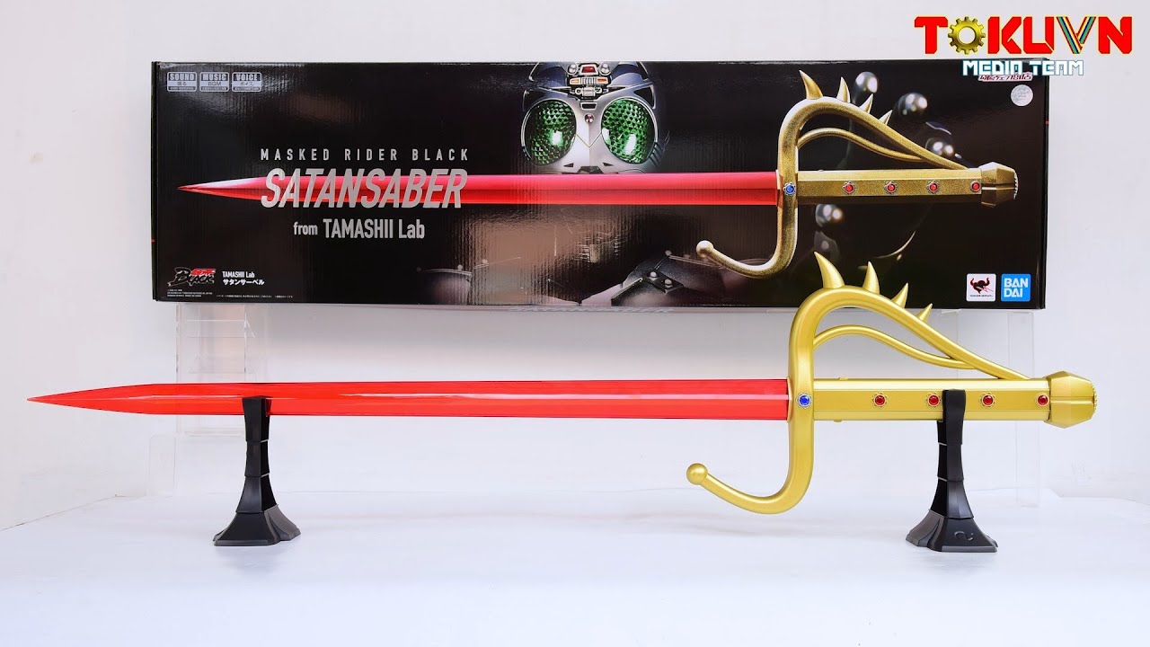 [TMT][1407] Satan Saber from TAMASHII Lab! Kamen Rider Black!