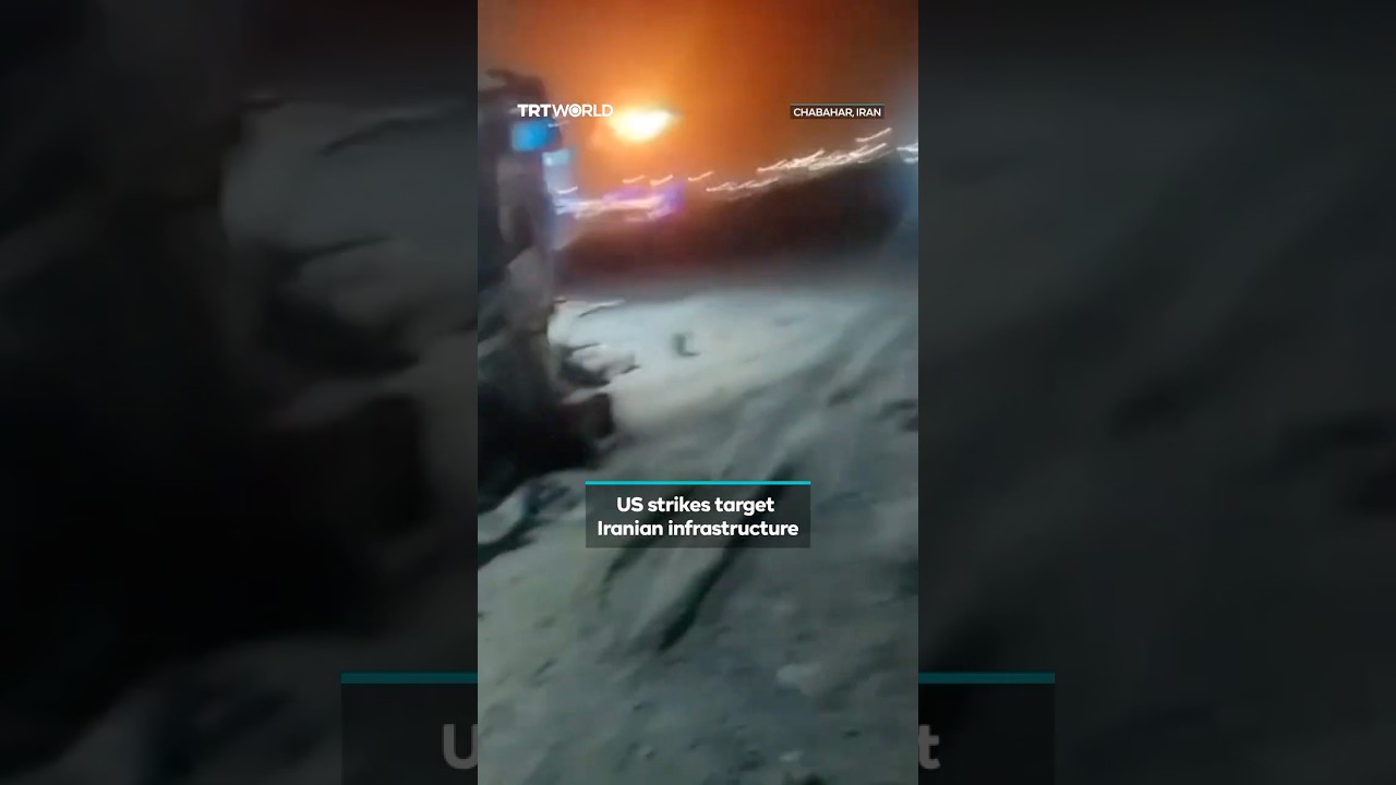 US strikes target Iranian infrastructure
