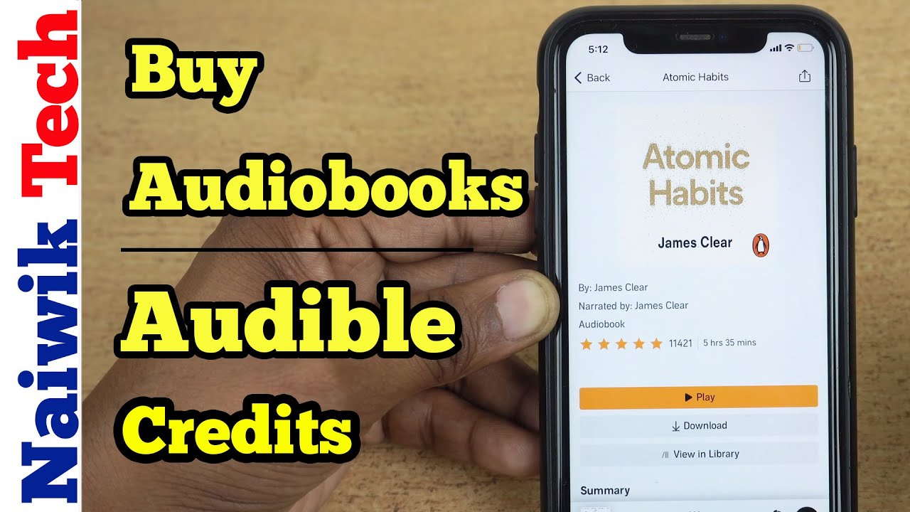 Как купить аудиокнигу в Audible, используя кредиты