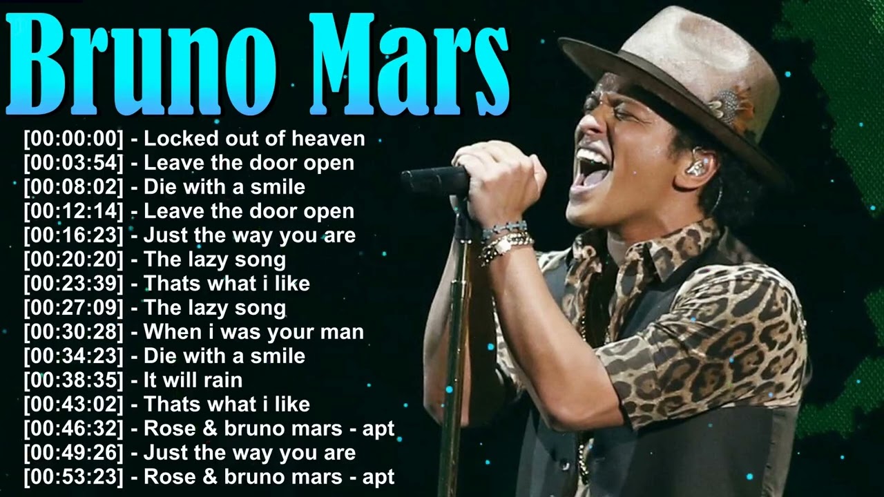 🎵 Bruno Mars &ndash; Global Pop Icon Creating Songs Full of Heart, Rhythm, and Fun 🌹