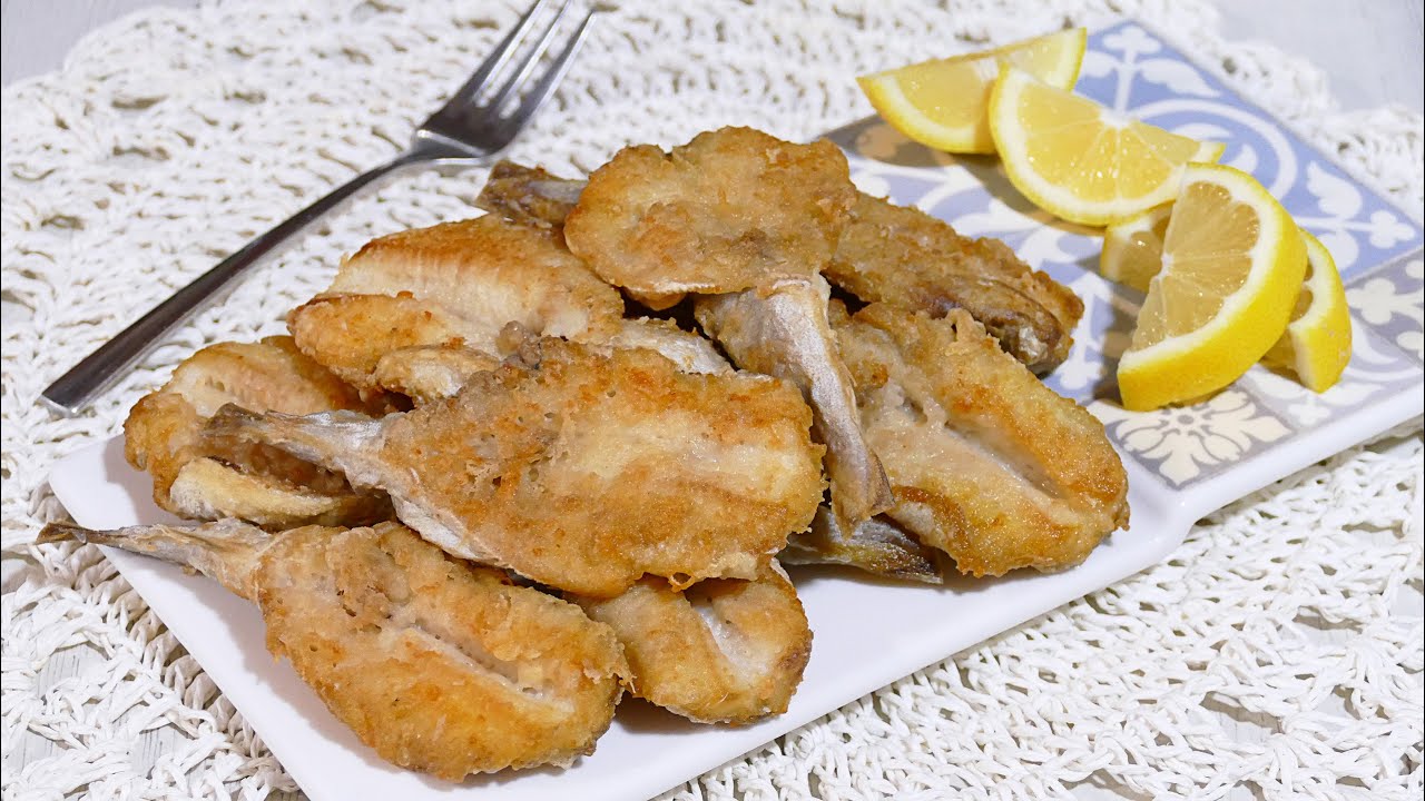 🐟 BACALADILLAS  REBOZADAS FRITAS . RECETA de mi ABUELA ❤️