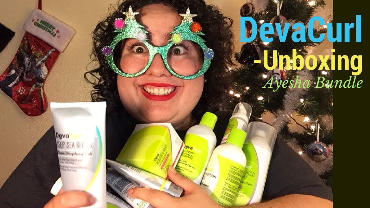 Unboxing Ayesha DevaCurl Bundle