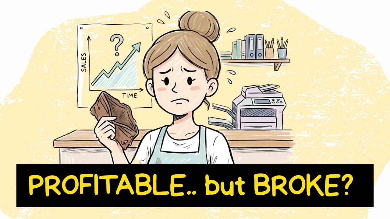 Profitable But No Cash? The Cash Flow Mistake That Almost Killed My Business