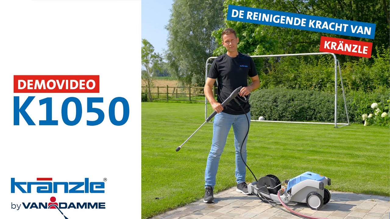 Hoe je Kränzle hogedrukreiniger K1050 TST gebruiken?