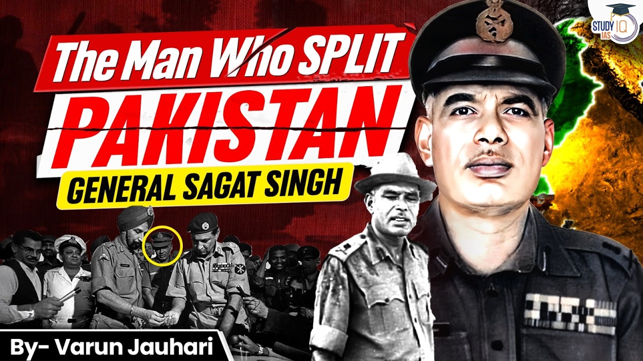 Untold Story of "Lt General Sagat Singh" - The Man Who Never Lost | Varun Jauhari | Study IQ