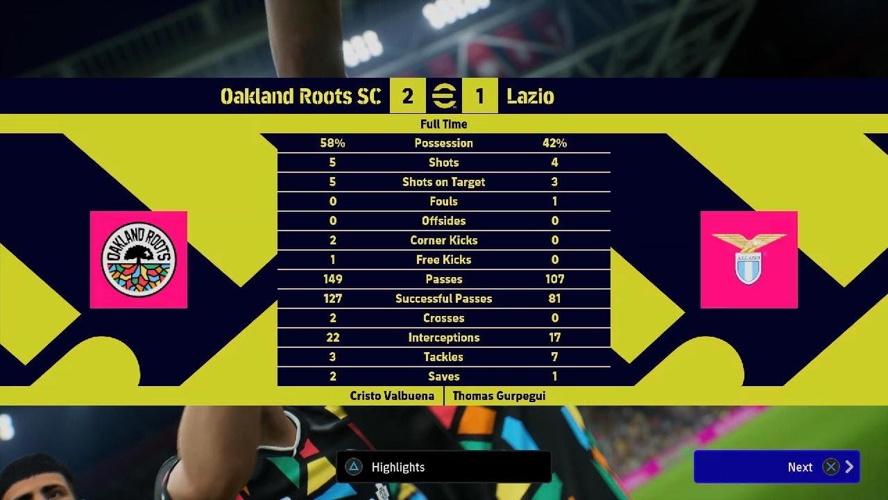 Oakland Roots SC v Lazio
