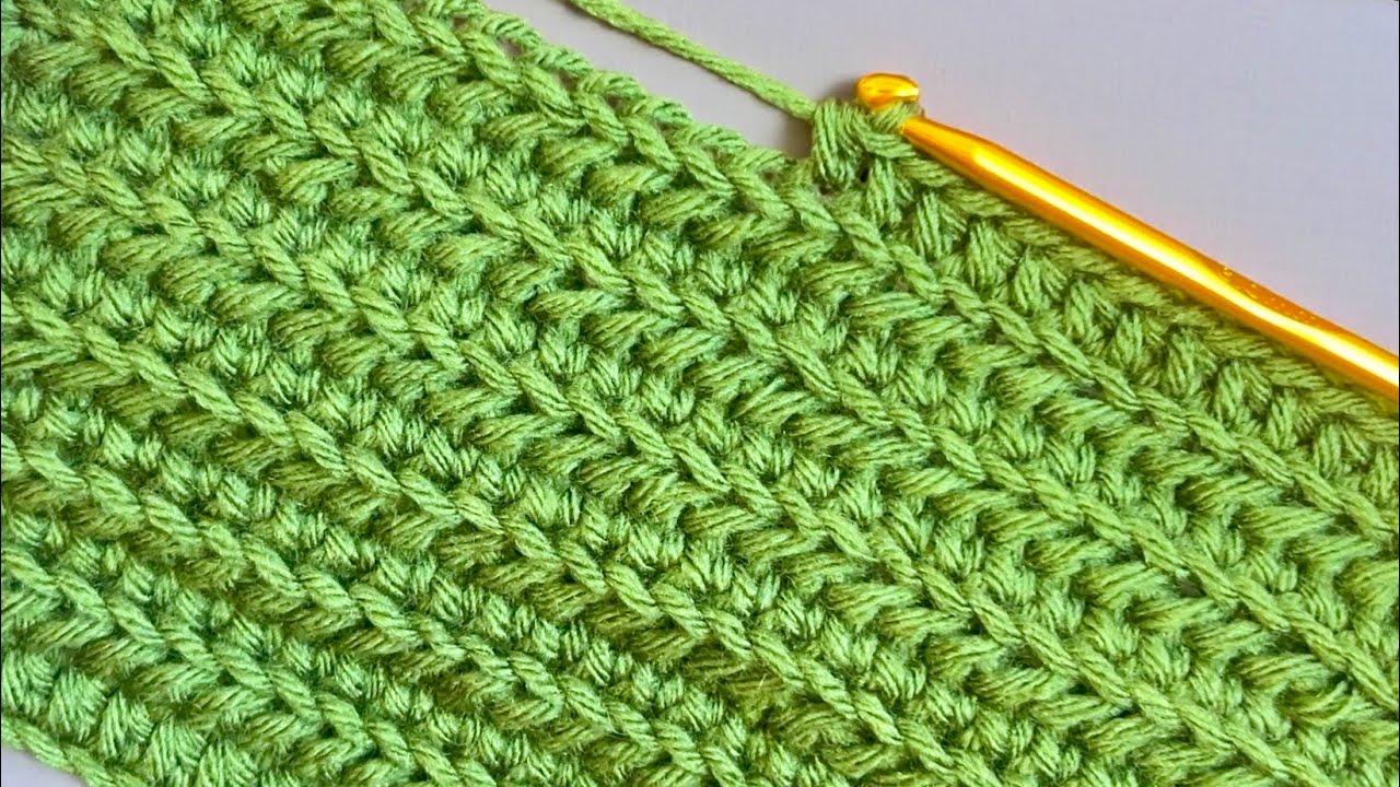 Very Easy Crochet Stitch for Beginners | Soft Baby Blanket Pattern
