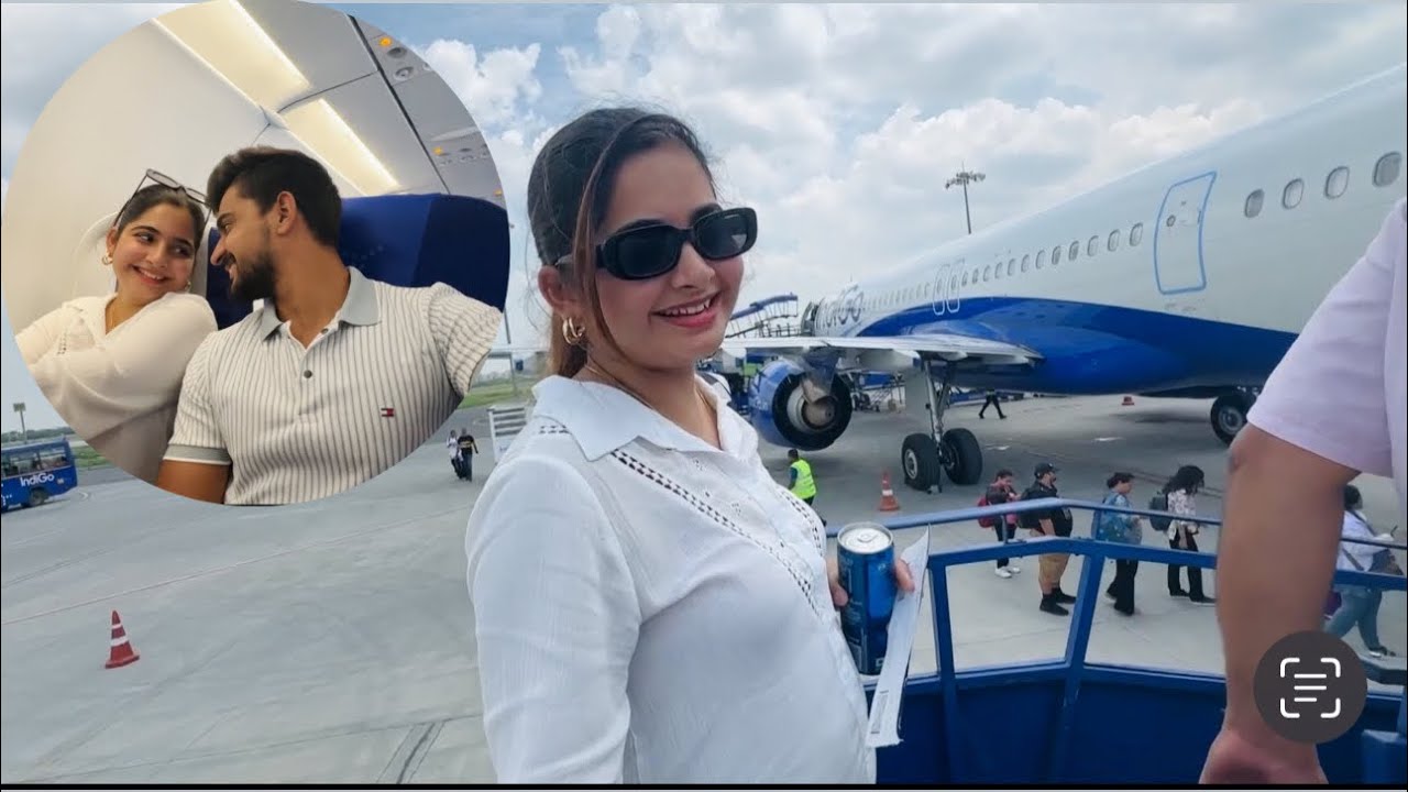 Humari First Flight✈️😍Kyu Jana Pada Hume Itni Door? 😢