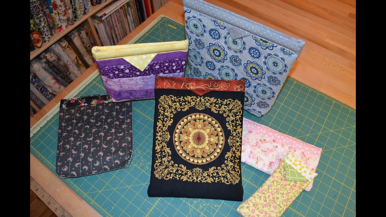 EPISODE 63 ~Quilted iPad/Tablet  case with snap closure