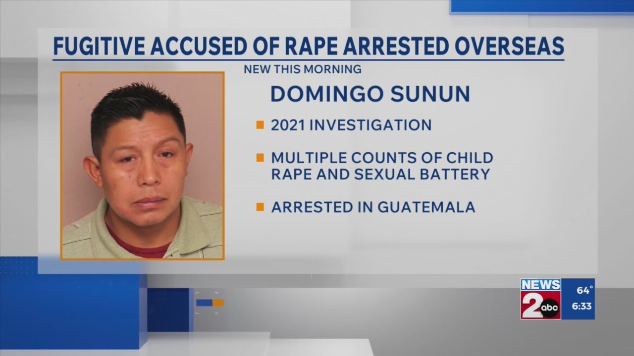 Man arrested in Guatemala following child rape investigation in Nashville
