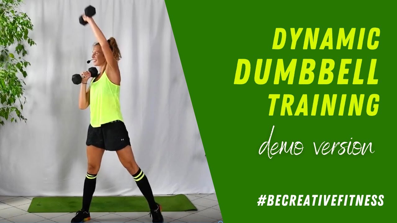 Dynamic dumbbell workout | virtual class