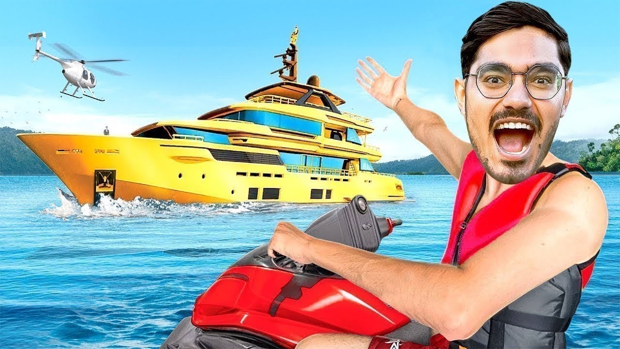 ₹1 Boat vs ₹24,00,00,000 Luxury Yacht🔥  ये नाव नहीं महल है