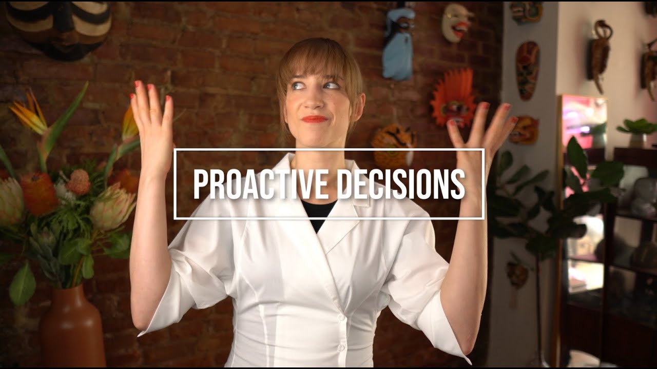 Reactive and proactive decision-making