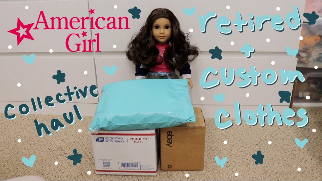 Opening American Girl Doll Outfits! Custom & Vintage AG Clothes | Kelli Maple