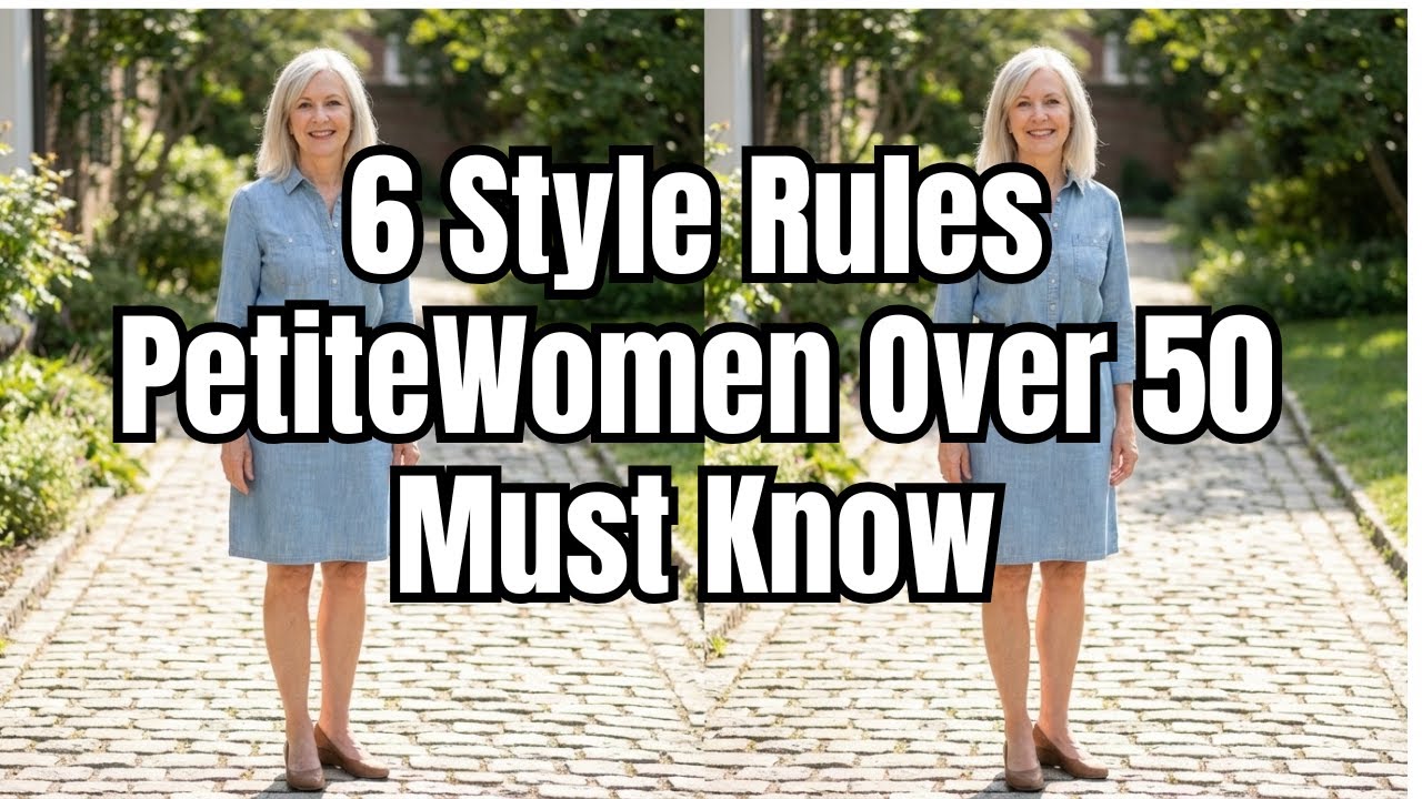 6 Petite Style Principles That Change Everything for Women Over 50