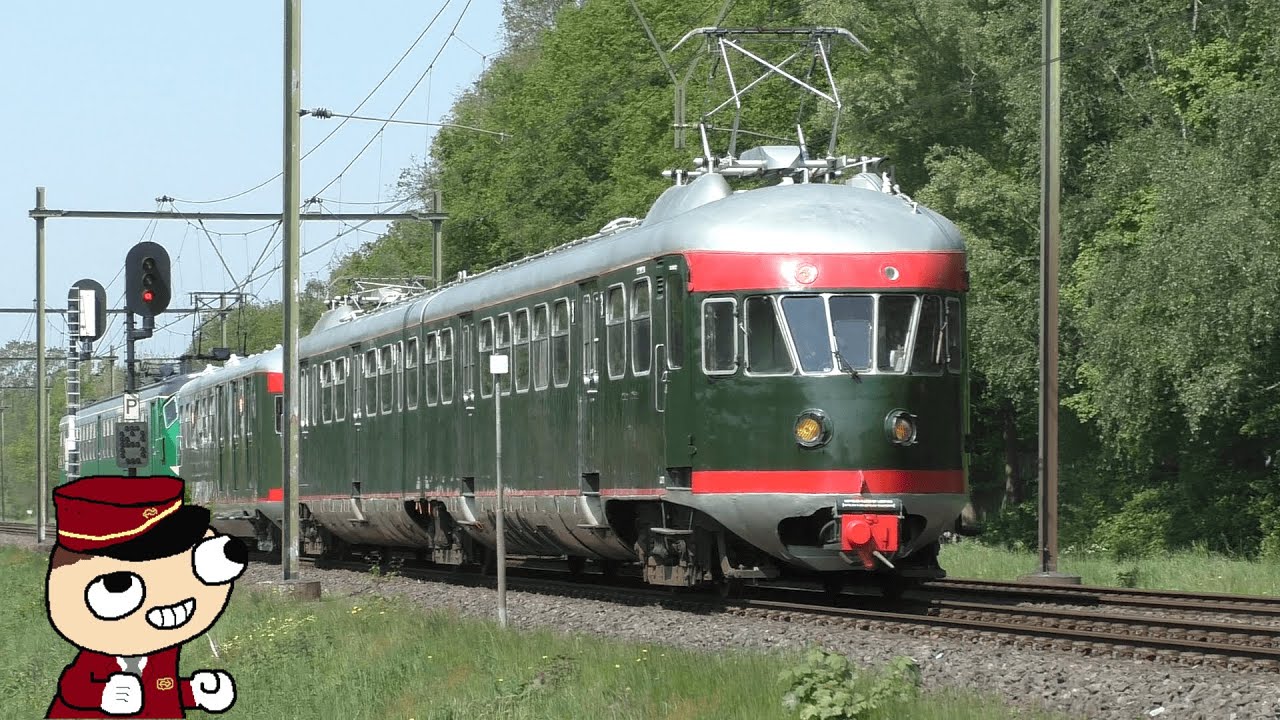 Spoorwegmuseum Mat '46 + Pec + Mat '54 in America