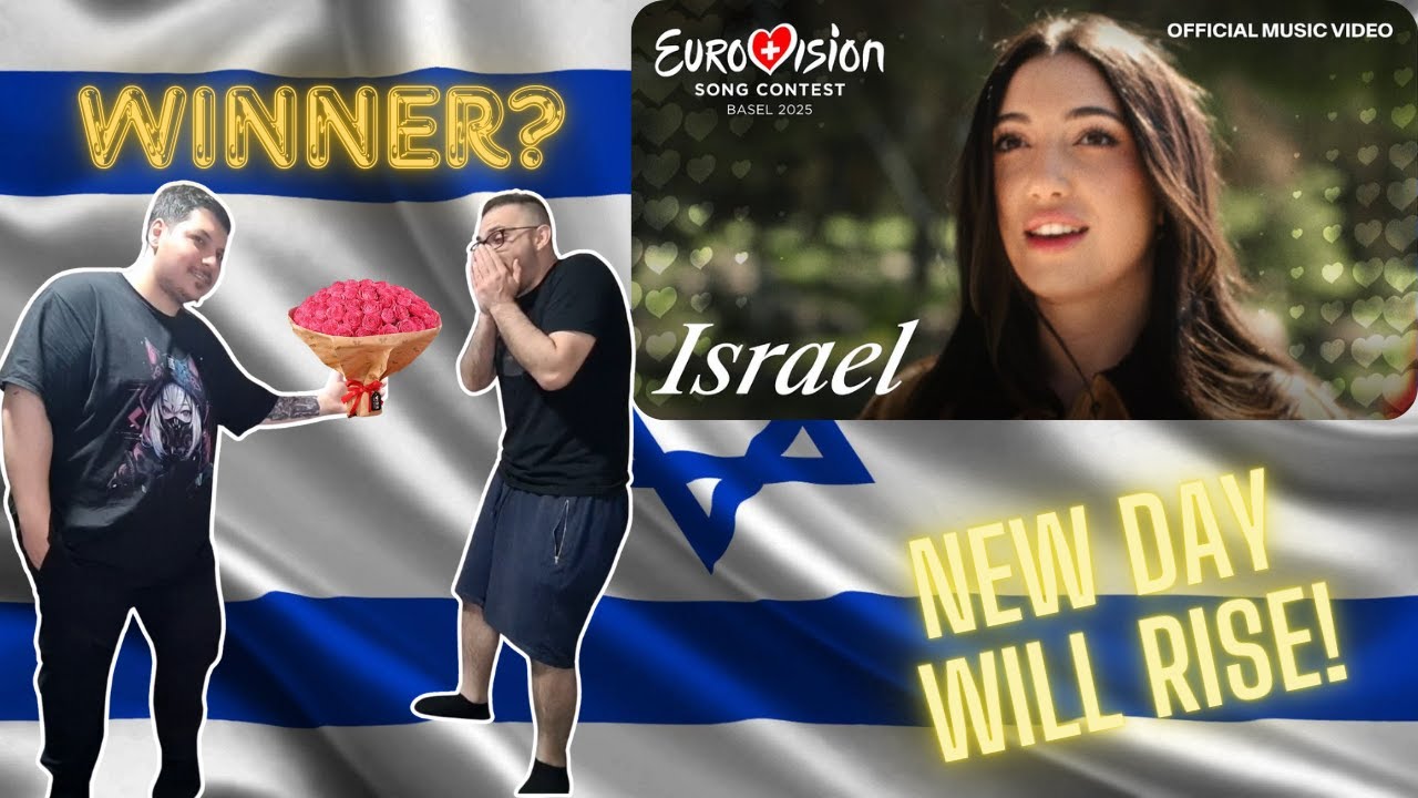Yuval Raphael - New Day Will Rise | Israel 🇮🇱 | Eurovision 2025 | Greeks React