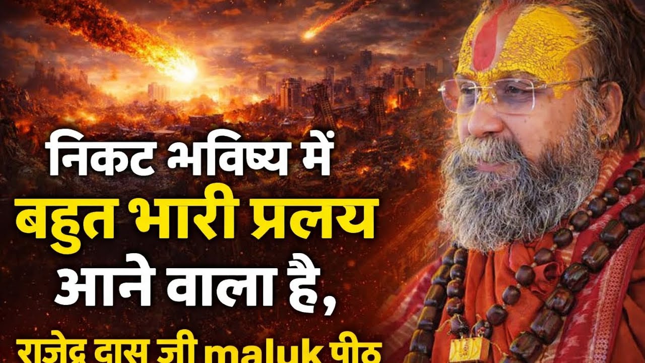 निकट भविष्य में बहुत भारी प्रलय आने वाला । पूरा वीडियो देखे ।