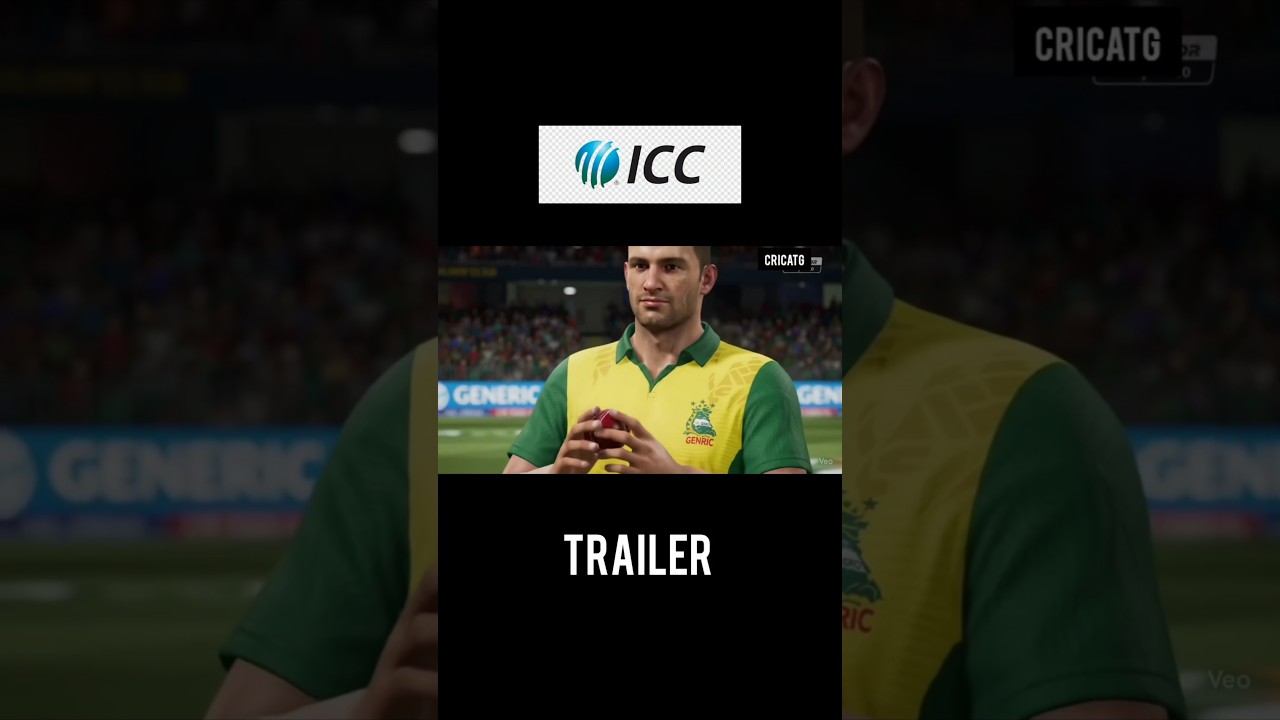 ICC Cricket 26 Trailer 🔥 Concept #shorts #icc #cricket