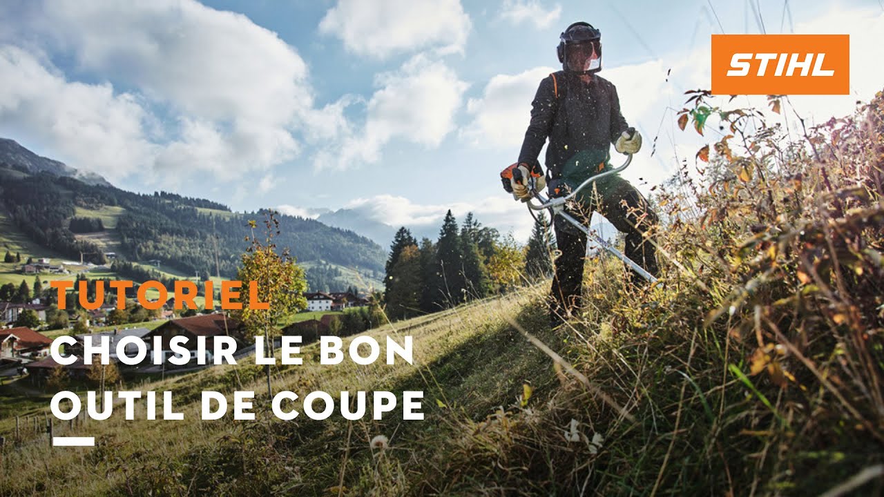 Tutoriel débroussailleuse n° 3 – Choisir le bon outil de coupe